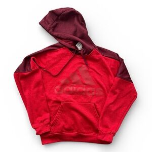 Adidas Men’s Climawarm Red Hoodie - Size Small